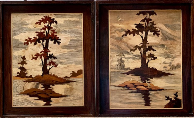 #22 Asian Art - Art/Painting on Wood