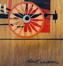 Artist: Frank Caldwell "Historical Locomotive Engine" This Piece of Art is Museum Quality