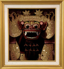 Lot. 3 Art Exhibition "Indigenous Idol" This painting is a crystal clear image of a native god protecting his people