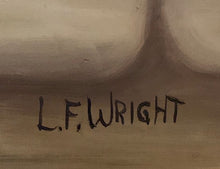 “Sparkling Flowers” by L. F. Wright. This Painting Welcome Collectors their World.