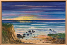 Coastal Landscape Scene by Dominick. This painting is a dream to collectors.