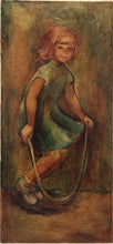 Artist: H. Patterson "Young Girl Jumping the Rope"