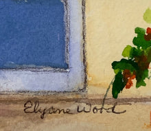 Elyane Wood Watercolor painting. This Showcase artwork reveals the genius talent of the artist.